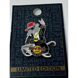 Hard Rock Cafe Pin New York The Year Of The Rat 2020 Limited Edition 300